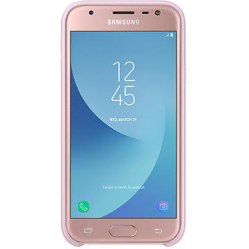 Husa Samsung Galaxy J3 (2017) J330 Dual Layer Cover Pink