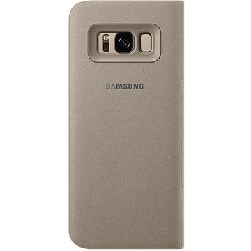 Husa Samsung Galaxy S8 G950 LED View Cover Gold