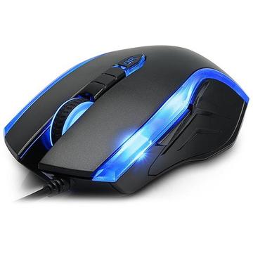 Mouse DeLux M556 Black/Blue