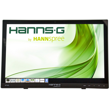 Monitor LED HANNSG HT161HNB 15.6" 1366x768px 12ms Black