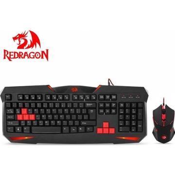 Kit Tastatura + Mouse Redragon Vajra & Centrophorus S101-2 Kit
