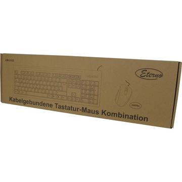 Kit Tastatura + Mouse Inter-Tech Eterno KM-3123 Mouse/Keyboard Combo
