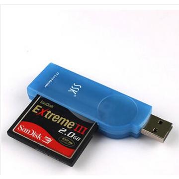 Card reader SSK SCRS028 USB 2.0 CF Card Reader