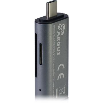 Card reader Inter-Tech Argus V16-2.0 USB 2.0 Type-A/Type-C/OTG Card reader