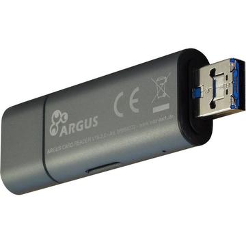 Card reader Inter-Tech Argus V16-2.0 USB 2.0 Type-A/Type-C/OTG Card reader