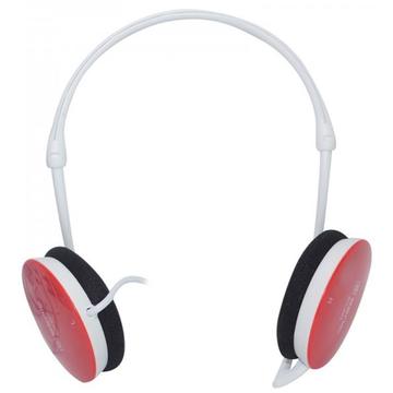 Casti Somic SH903 White/Red neck-band