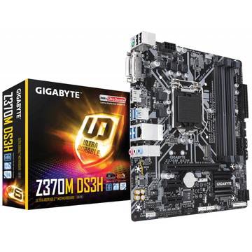 Placa de baza Gigabyte Z370M DS3H Socket LGA1151 v2 4x DDR4 mATX