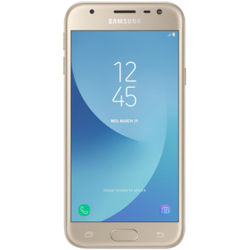 Smartphone Samsung Galaxy J3 (2017) 16GB Single SIM Gold