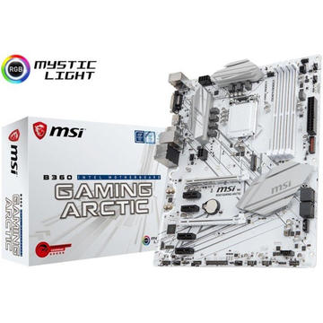 Placa de baza MSI B360 GAMING ARCTIC Socket LGA1151 v2 4xDDR4 ATX