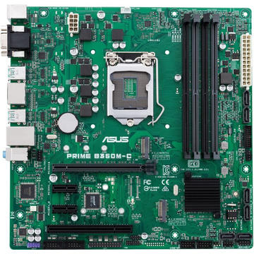 Placa de baza Asus PRIME B360M-C, socket LGA1151 v2, 4x DDR4, mATX