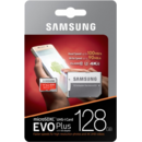 Card memorie Samsung EVO Plus microSDXC 128GB Clasa 10 adaptor inclus