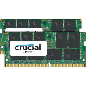 Memorie laptop Crucial Dual Channel Kit 32GB (2x16GB) DDR4 2400MHz CL 17 1.2v