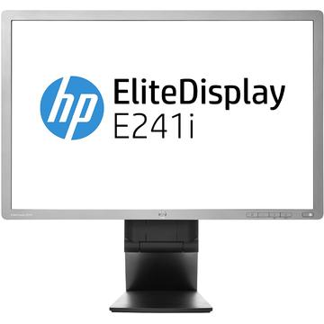 Monitor Refurbished Monitor Refurbished HP EliteDisplay E241i, 24 inch, IPS, LED, VGA, DVI, USB, Full HD