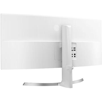 Monitor LED LG Gaming 34UC99-W Curbat 34 inch 5 ms Free-Sync 75Hz White
