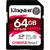 Card memorie Kingston Canvas React SDHC 64GB Clasa 10 UHS-I V30