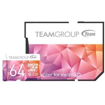 Card memorie Team Group MicroSDXC 64GB Clasa 10 UHS-I/U3