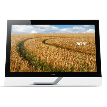 Monitor LED Acer T232HLAmjjz Touch 23 inch FHD 5ms Silver/Black