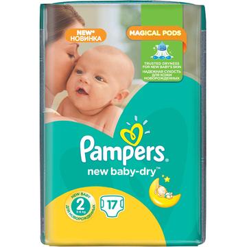 PAMPERS New Baby 2 Small Pack 17 buc