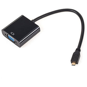 ADAPTOR MICRO HDMI TATA - VGA MAMA & AUDIO