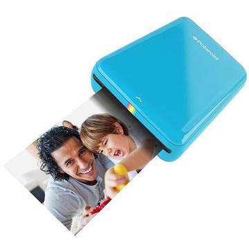 Polaroid Imprimanta Mobila Zip Fotografii Instant + Hartie Foto Albastru