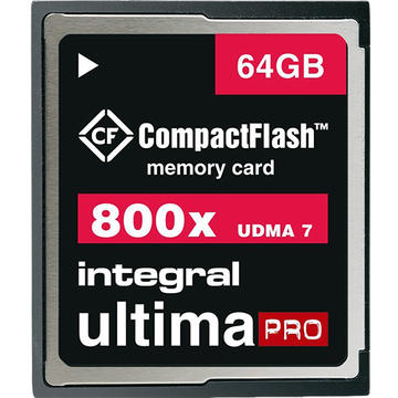 Card memorie Integral Card Memorie Compact Flash UltimaPRO 64GB