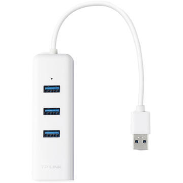 TP-LINK Adaptor USB 3.0 3-Port Hub &amp; Gigabit Ethernet