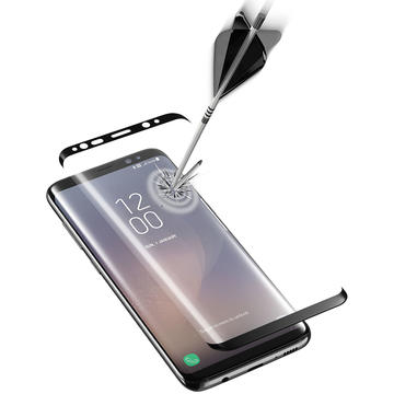 Cellularline Sticla Securizata Full Body Negru SAMSUNG Galaxy S8
