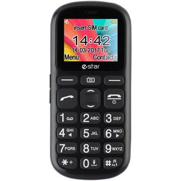 Telefon mobil eSTAR S17 Negru Senior