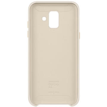 Dual Layer Cover Samsung Galaxy A6 (2018) Gold