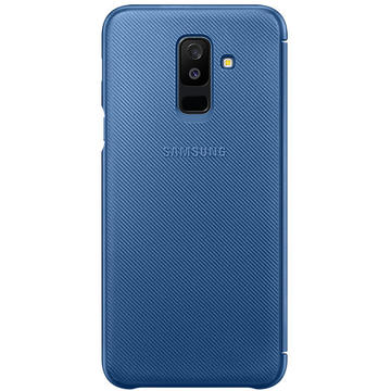 Wallet Cover Samsung Galaxy A6+ (2018) Blue