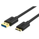 UNITEK  cablu USB 3.0. microUSB-USB, 1,0m;  Y-Y-C461GBK