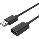 UNITEK  cablu prelungitor USB2.0 AM-AF, 0,5m; Y-C447GBK