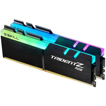 Memorie G.Skill Trident Z RGB Dual Channel Kit 16GB (2x8GB) DDR4 2400MHz CL15 1.20V