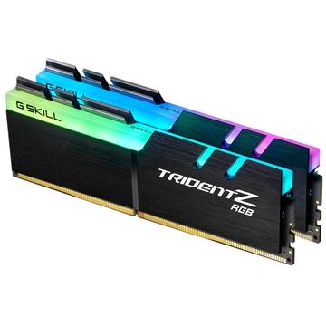 Memorie G.Skill Trident Z RGB Dual Channel Kit 32GB (2x16GB) DDR4 3000MHz CL16 1.35V