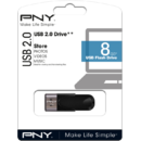 Memorie USB Flash USB 2.0   8GB PNY Attache 4 black