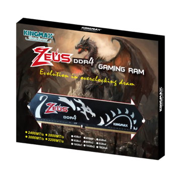Memorie Kingmax Zeus Dragon Gaming 8GB DDR4 3000MHz CL16 1.35V