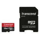 Card memorie Transcend microSDXC 128GB Class 10 UHS1 + Adaptor
