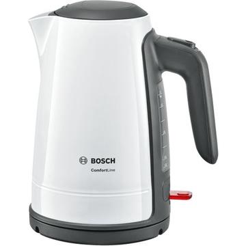 Fierbator Bosch TWK6A011 2400 W 1.7 litri Alb/Gri