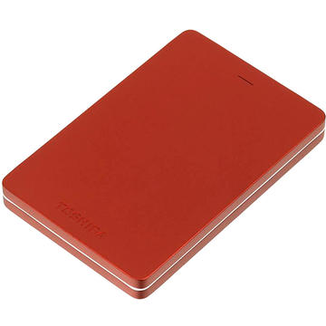 Hard disk extern Toshiba Canvio ALU  USB 3.0 500GB Red