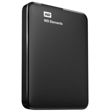 Hard disk extern Western Digital Elements .500GB USB3.0 Black