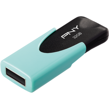 Memorie USB PNY 32GB USB 2.0 Pastel Aqua