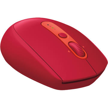 Mouse Logitech M590 Wireless Multi-Device Silent Ruby Red