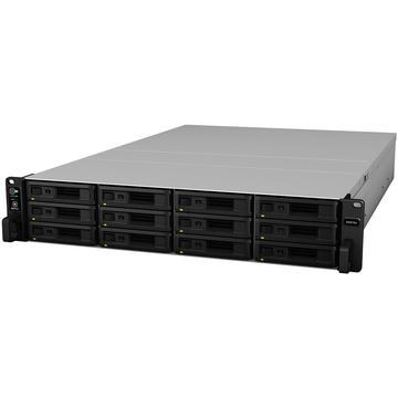 NAS Synology RS3618xs, 12-Bay, 4C 2.4GHz, 8GB , 4xGbE, 2xUSB 3.0, 1 x Power Supply