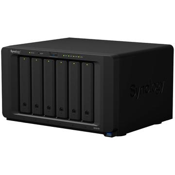 NAS Synology DS1618+, 6-Bay SATA, 4C 2,1GHz, 4GB, 4xGbE LAN, 3xUSB 3.0, 2xUSB 2.0