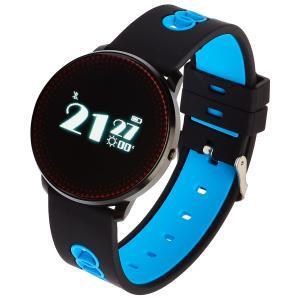Smartwatch GRT Smartwatch , Zegarek Sportowy Garett Sport 14 Czarno - Niebieski