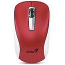 Mouse Genius optical wireless mouse NX-7010, Red