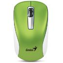 Mouse Genius optical wireless mouse NX-7010, Green