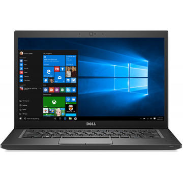 Notebook Dell Latitude 7490 14" FHD i5-8350U 8GB 256GB Windows 10 Pro Black