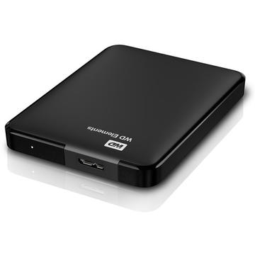 Hard disk extern Western Digital Elements Portable 2.5'' 750GB USB 3.0 Black
