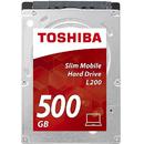 HDD Laptop Internal HDD Toshiba L200 2.5'' 500GB SATA3 5400RPM 8MB 7mm